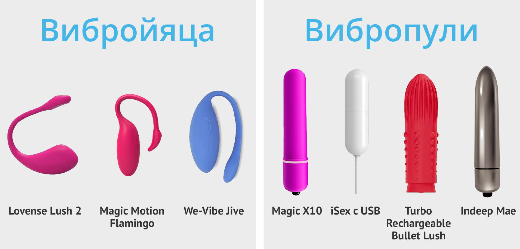 Виброяйца и вибропули